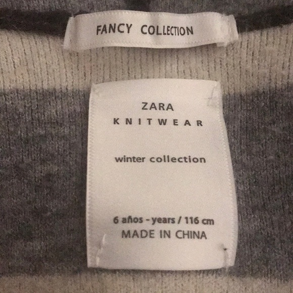 ⬇️ Zara Knitwear open coat hood & long sleeves B2 - Picture 5 of 5